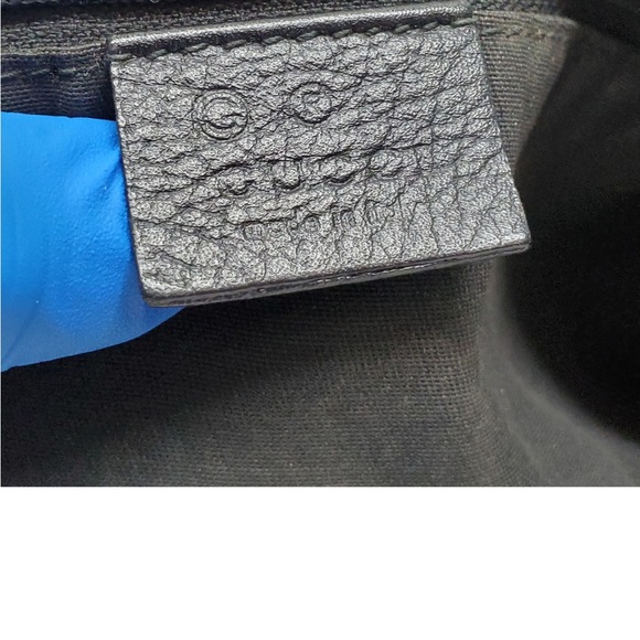 Authentic GUCCI GG BEIGE MONOGRAM HOBO BAG - Picture 5 of 12